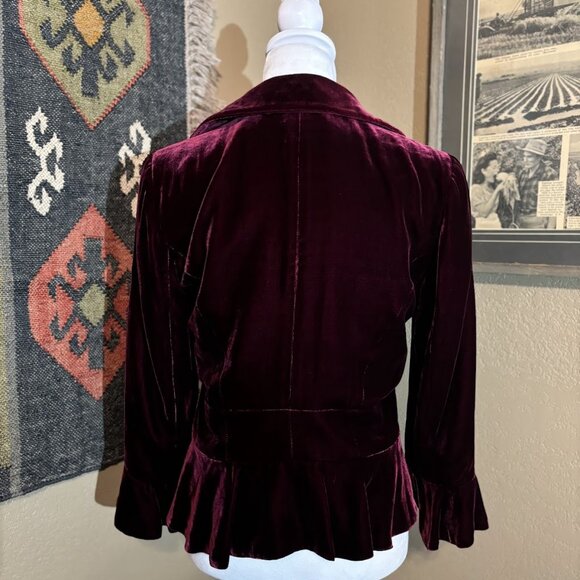Lauren Ralph Lauren Velvet Blazer - Picture 2 of 6